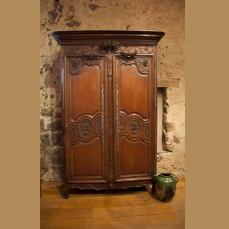 Normandy Wedding Armoire- antique